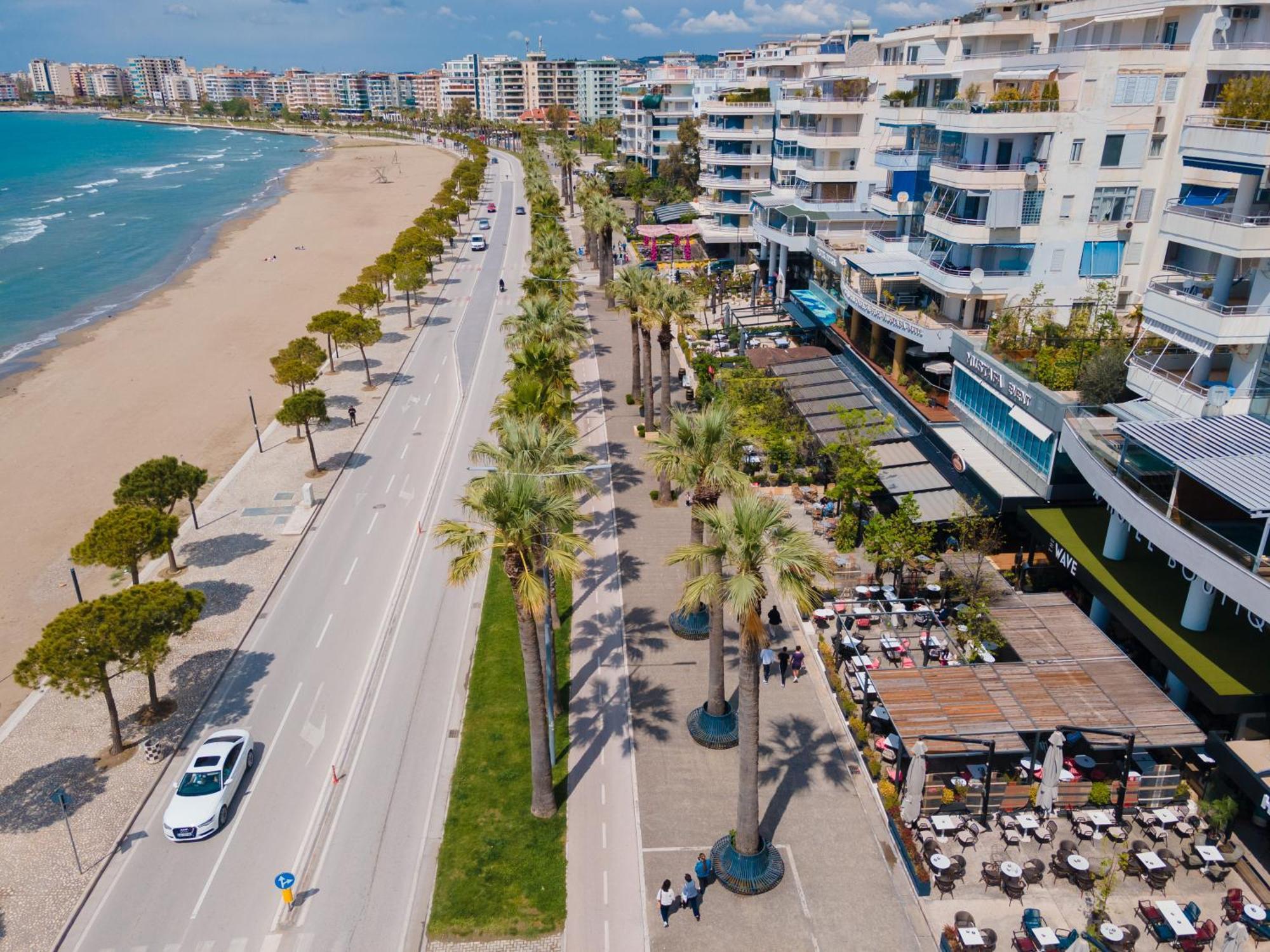 Mustafa Suites Vlorë エクステリア 写真