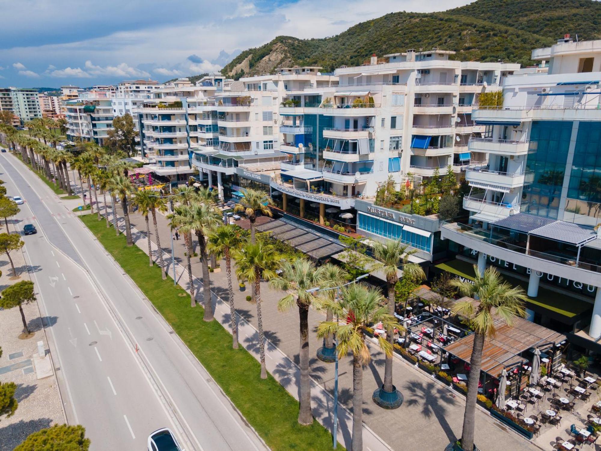 Mustafa Suites Vlorë エクステリア 写真