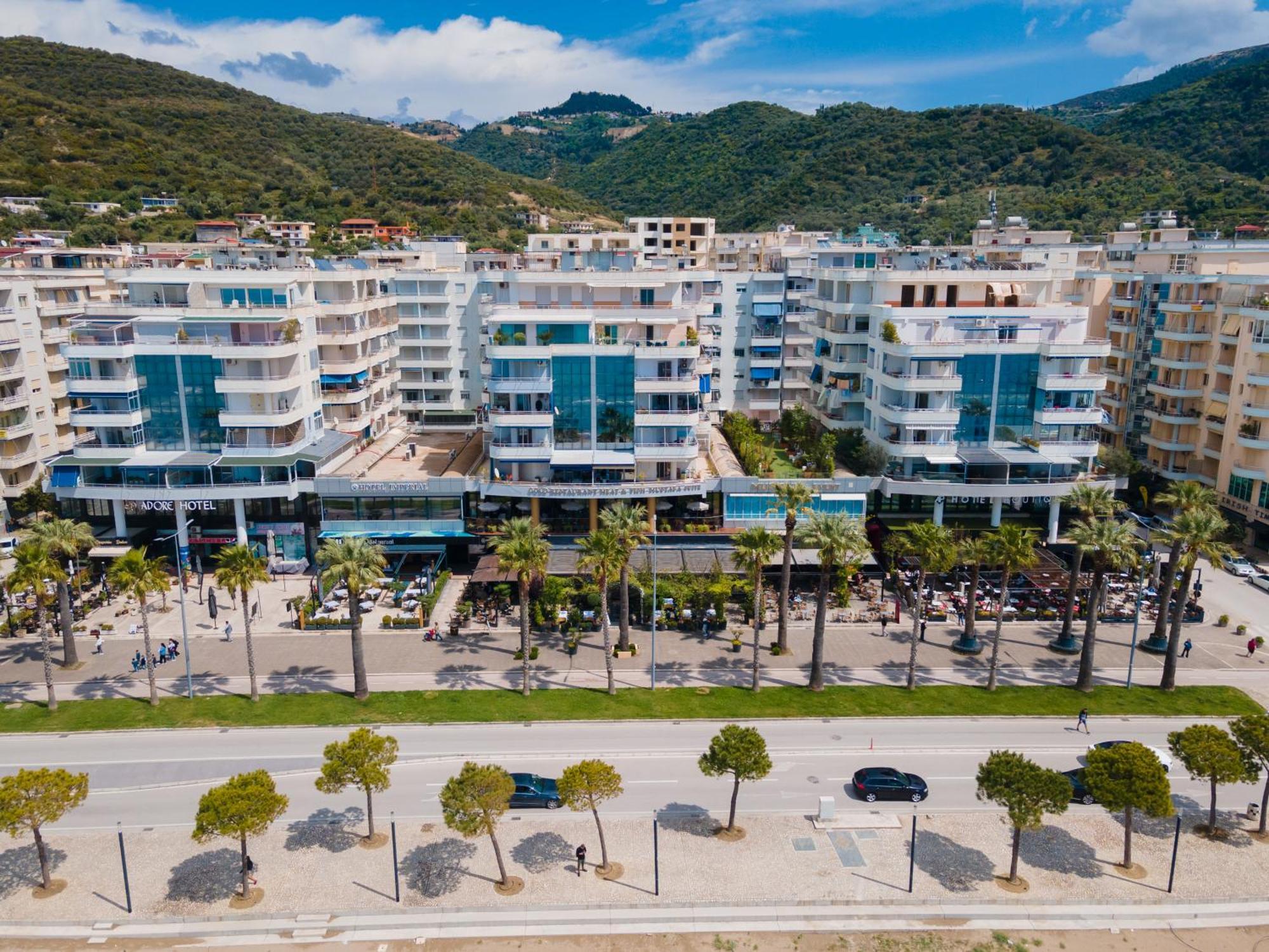 Mustafa Suites Vlorë エクステリア 写真